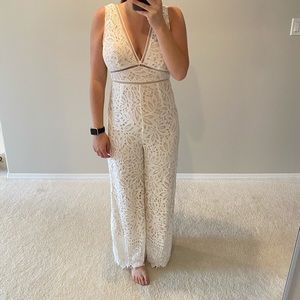 Lulus White Jumpsuit